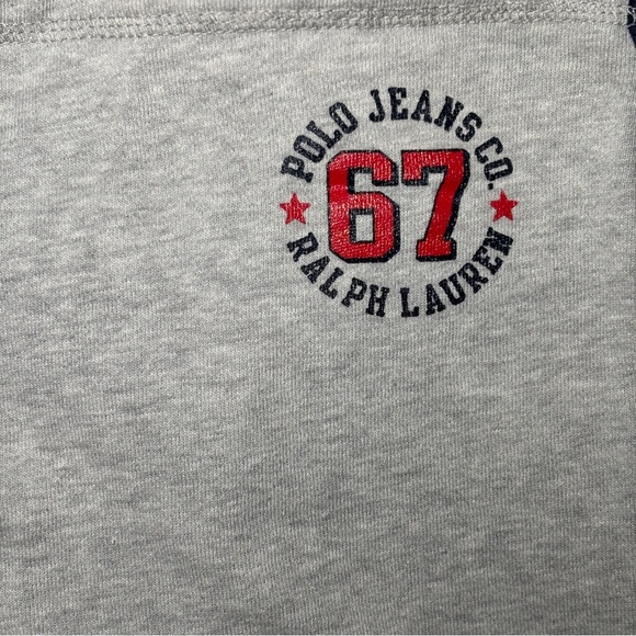 Vintage Polo Jeans Co Ralph Lauren RL67 Gray Lounge Pants Y2K Large - Picture 3 of 5